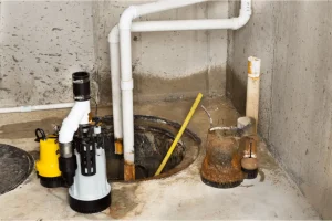 Sump Pump : a mechanical device